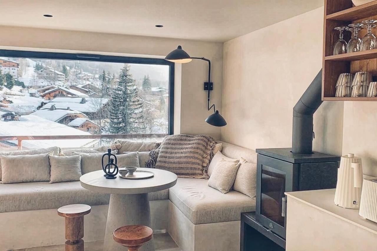 Apartment Wabi-Sabi By Japandi Home Megève Buitenkant foto